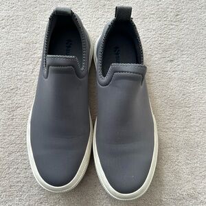 Superga Slip-On Sneakers in Gray with White Soles